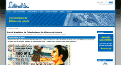 Desktop Screenshot of loterofilia.com.br
